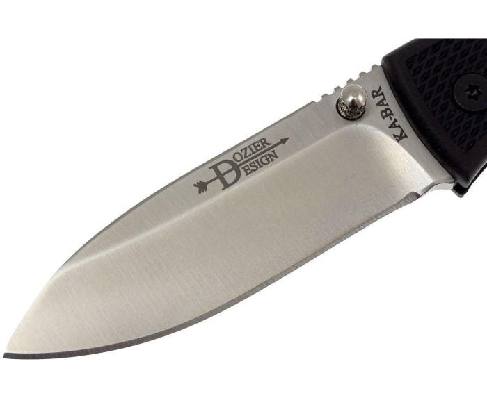 Ніж Ka-Bar Dozier D2 Folding Hunter-Чорний, Довжина клинка 7,62 см. (Copy) 