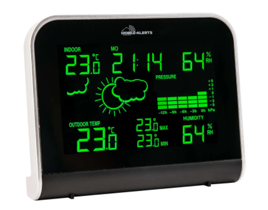 Метеостанція Technoline Mobile Alerts MA10920 IT - чорна /срібляста 