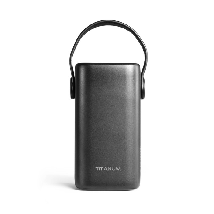 Повербанк 40000mAh TITANUM WC40 PD65W Black 
