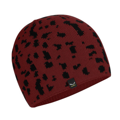 Шапка Salewa SELLA AM SALAMANDER BEANIE 28517 1570 - UNI58 - бордовий