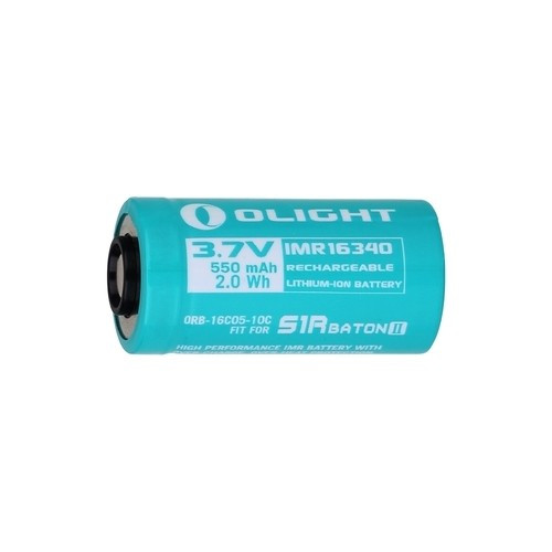 Акумуляторна батарея Olight IMR16340 (СR123), 550mAh, Li-ion 
