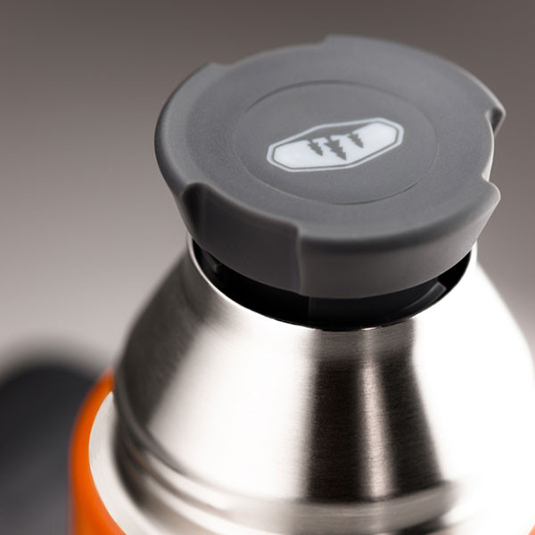 Термос GSI Outdoors Glacier Stainless 0,5l Vacuum Bottle (помаранч) 