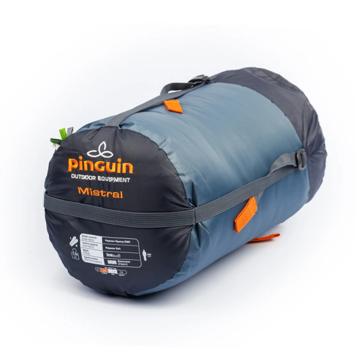 Спальний мішок Pinguin Mistral PFM (3/-3°C), 185 см - Right Zip, Green (PNG 235241) 