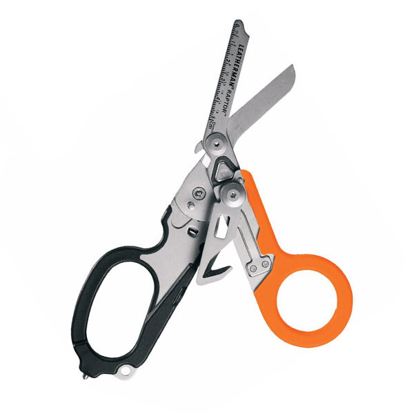 Мультитул Leatherman Raptor, чорний/жовтогарячий 