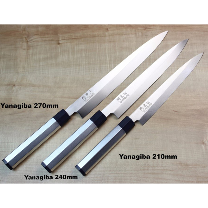 Ніж кухонний Kanetsugu Japanese Hocho Sashimi 270mm Aluminum handle (8023) 