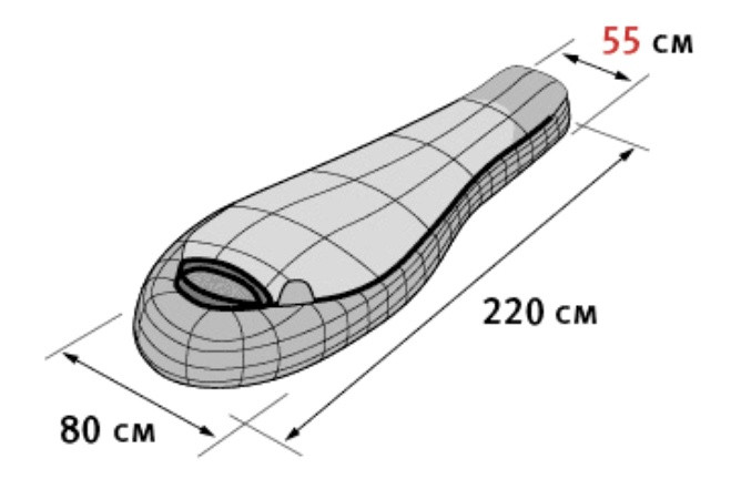 Спальний мішок Alexika Mountain-left 