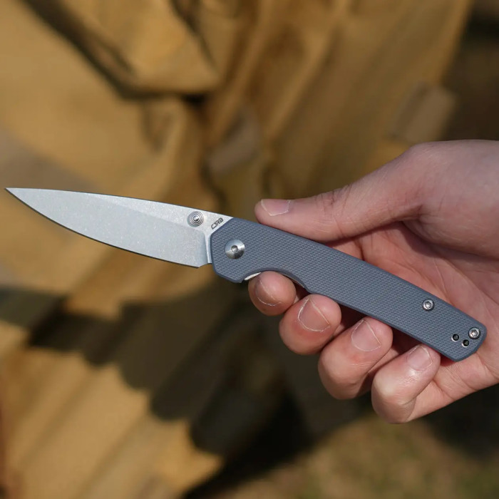 Ніж CJRB Kain, AR-RPM9, G10 gray 