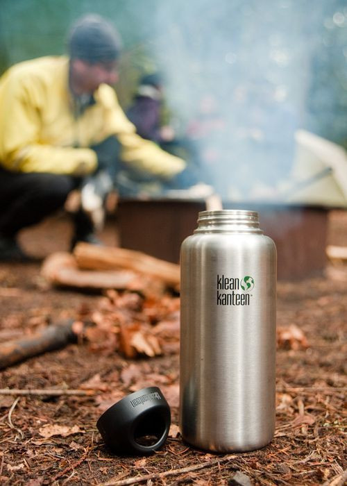Фляга Klean Kanteen Wide Brushed Stainless 1182 мл 