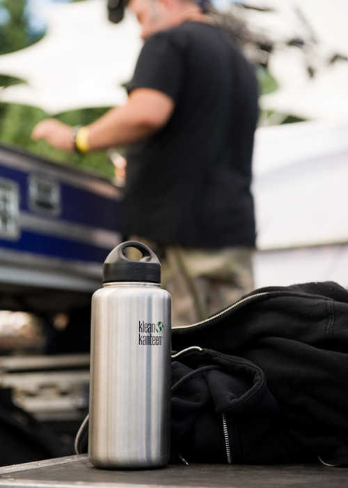 Фляга Klean Kanteen Wide Brushed Stainless 1182 мл 