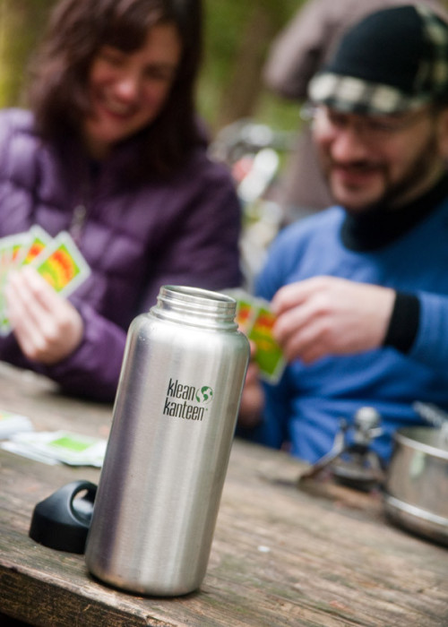 Фляга Klean Kanteen Wide Brushed Stainless 1182 мл 