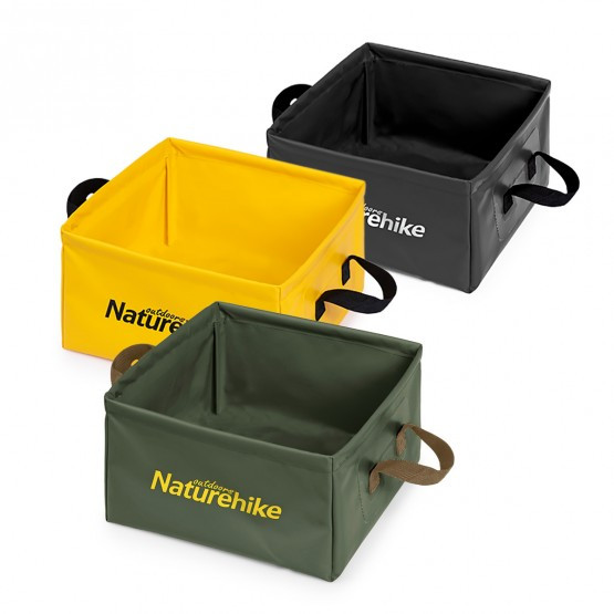 Відро складне Naturehike Square bucket 13л army green NH19SJ007 