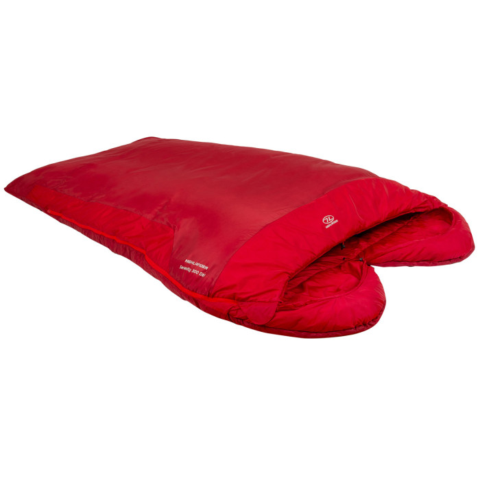 Спальний мішок Highlander Serenity 300 Double Mummy /-5°C Red (SB239-RD) 