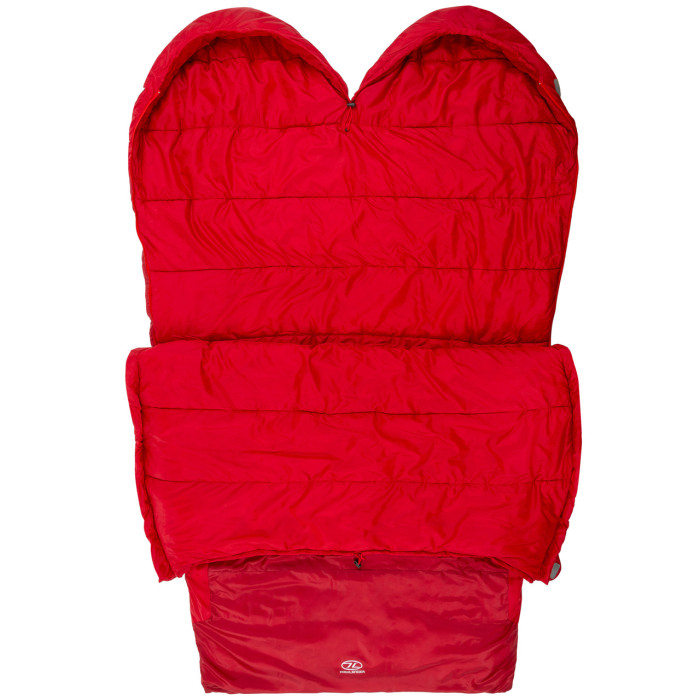 Спальний мішок Highlander Serenity 300 Double Mummy /-5°C Red (SB239-RD) 
