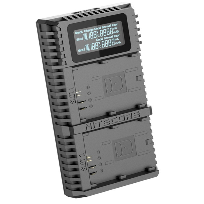 Зарядний пристрій Nitecore UCN2 PRO для Canon (LP-E6N) 