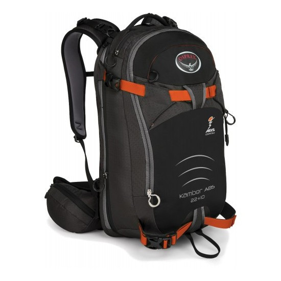 Рюкзак Osprey Kamber ABS 22 + 10 Black, розмір M/L 