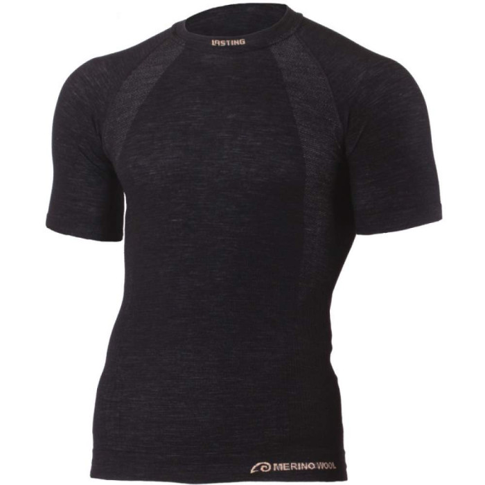 Термофутболка чоловіча Lasting WABEL 9090-L /XL-чорна 