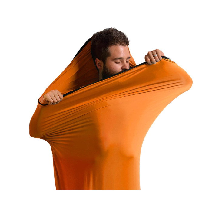 Підкладка для спального мішка Naturehike NH17N002-D, поліестер, помаранчевий 