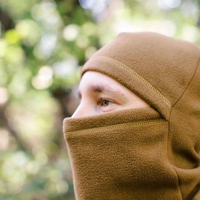 Балаклава флісова Tribe Fleece Balaclava T-KF-0021 OS, coyote 