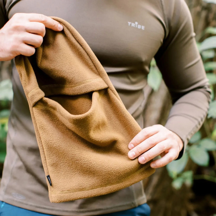 Балаклава флісова Tribe Fleece Balaclava T-KF-0021 OS, coyote 