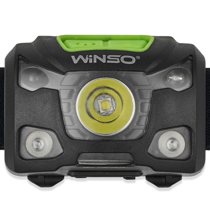 Ліхтар налобний Winso PRO 250Lm, 5W XPG , 1200mAh/3xAAA, Sensor White/Red 
