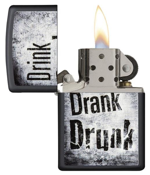 Запальничка Zippo 218 Drink Drank Drunk Design 29618 