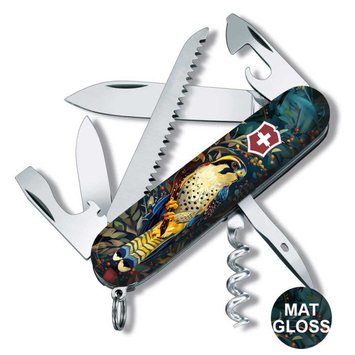 Складаний ніж Victorinox CAMPER UKRAINE Величний Сокіл 