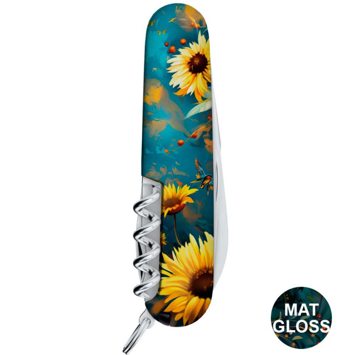 Складаний ніж Victorinox CAMPER UKRAINE Величний Сокіл 