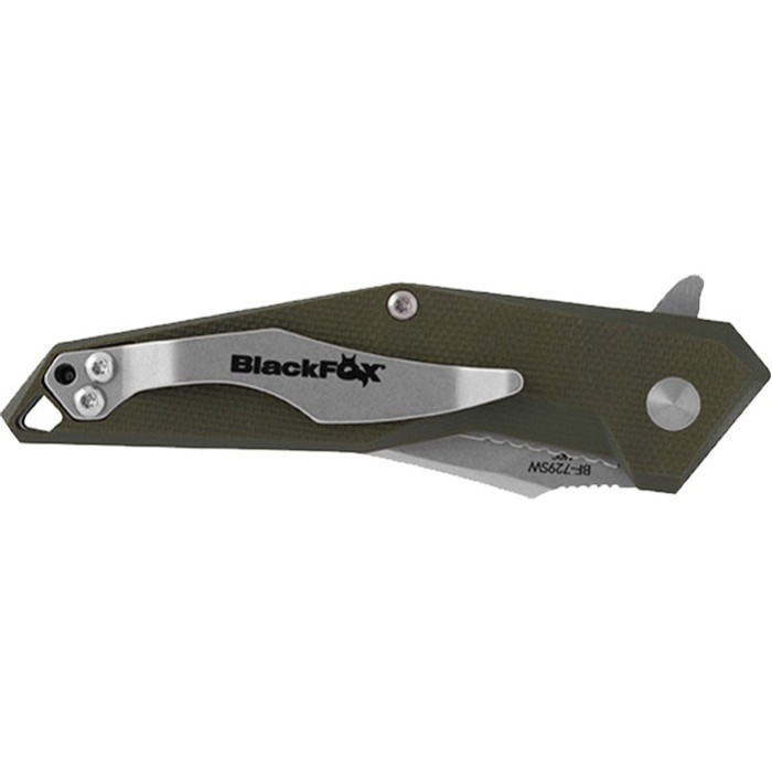 Ніж Fox BlackFox Kravi Shai Stonewash BF-729SW 