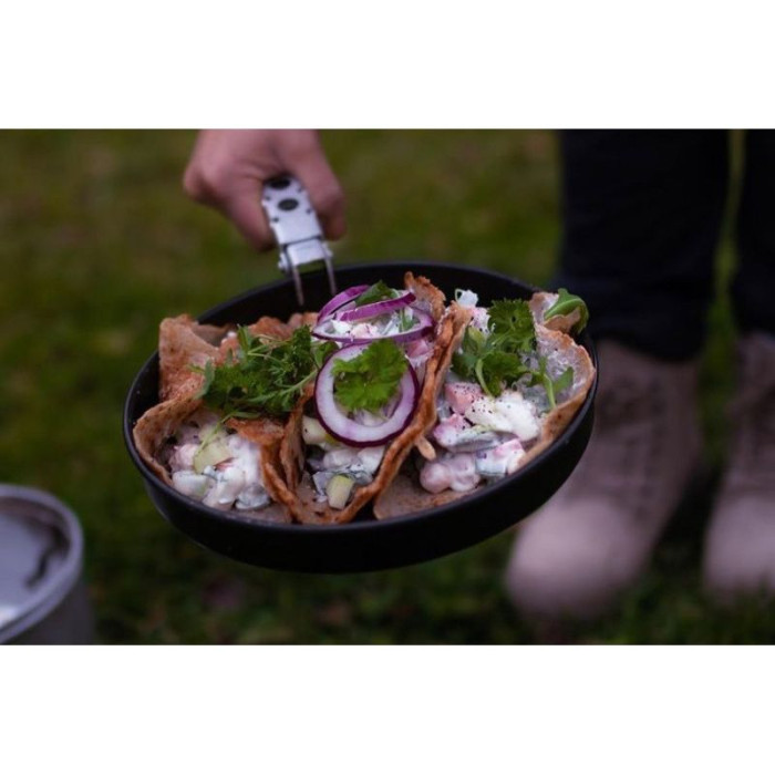 Набір посуду Trangia Tundra III HA 1.75 / 1.5 л (два казанки, сковорідка, кришка, ручка, чохол) 