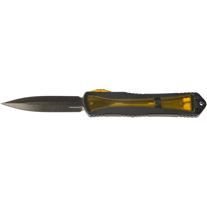Ніж Heretic Manticore X Double Edge Black Blade Ultem Inlays 