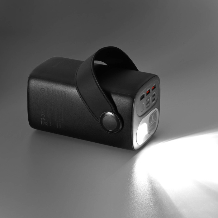 Повербанк 60000mAh TITANUM WC60 PD100W Black 