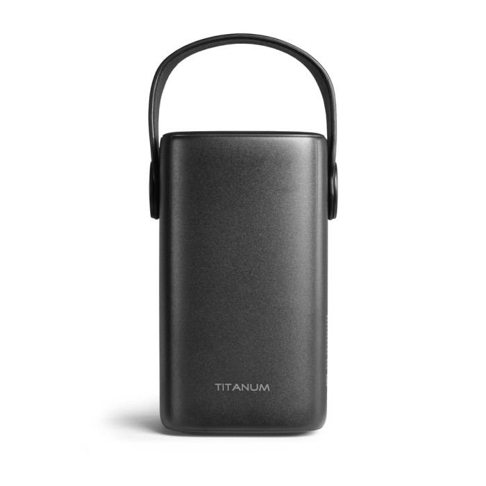 Повербанк 60000mAh TITANUM WC60 PD100W Black 