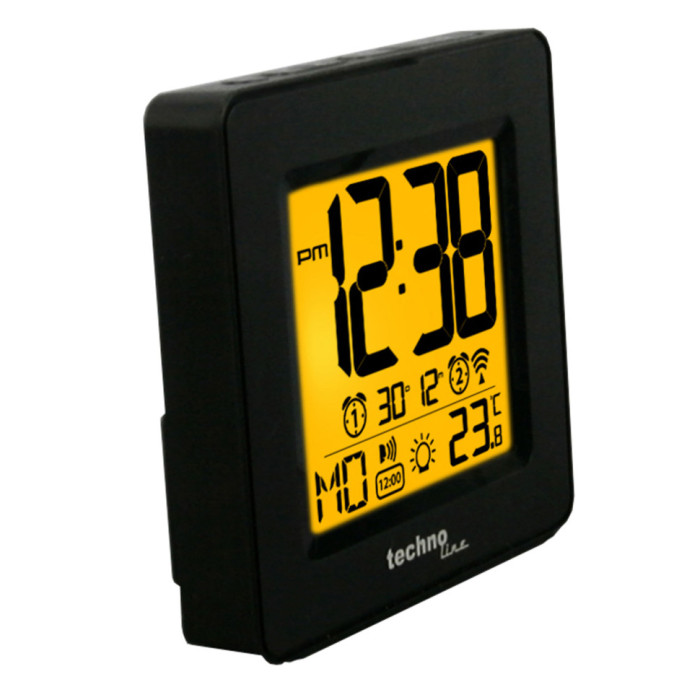 Годинник настільний Technoline WT330 Black (WT330) 