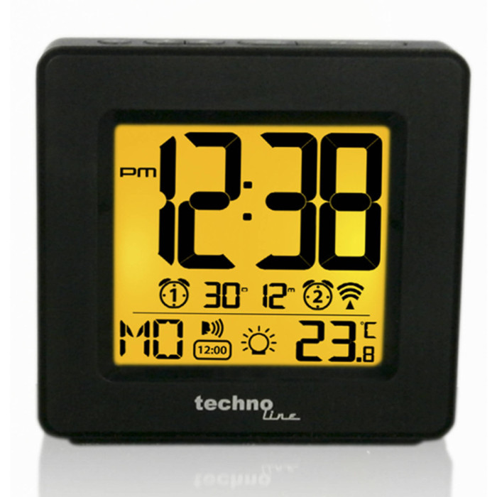 Годинник настільний Technoline WT330 Black (WT330) 