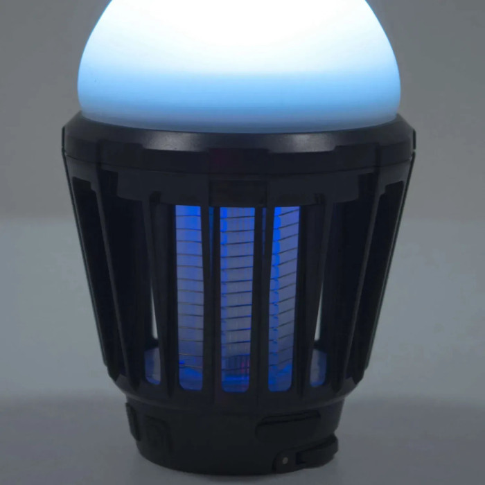 Ліхтар-знищувач комах Bo-Camp Atom WP Rechargable 180 Lumen Black (5818804)