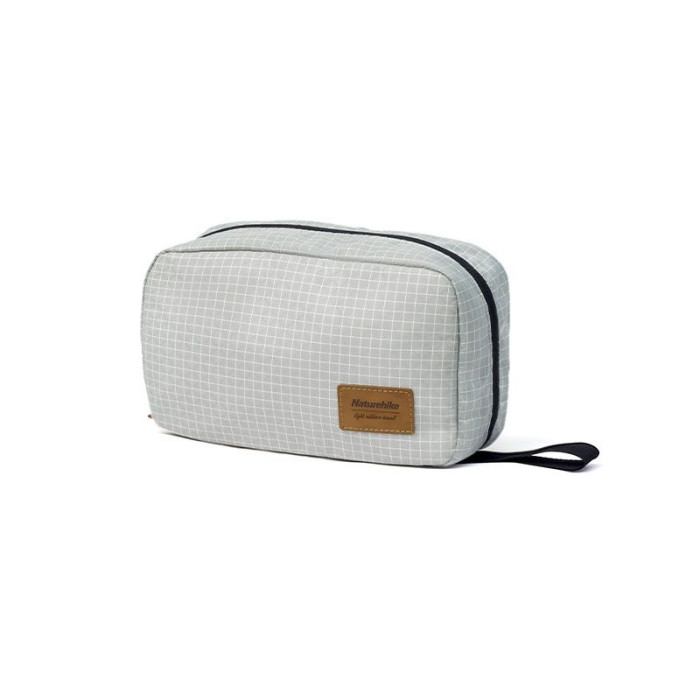 Косметичка Naturehike NH20SN010, розмір S, світло-сіра 