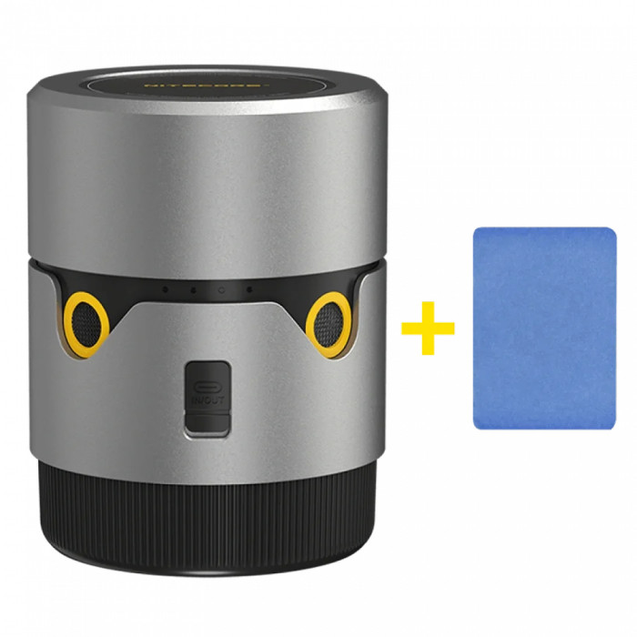 2в1 - Фумігатор бездротовий + Power Bank Nitecore EMR30 (нагрівання та ультразвук) 