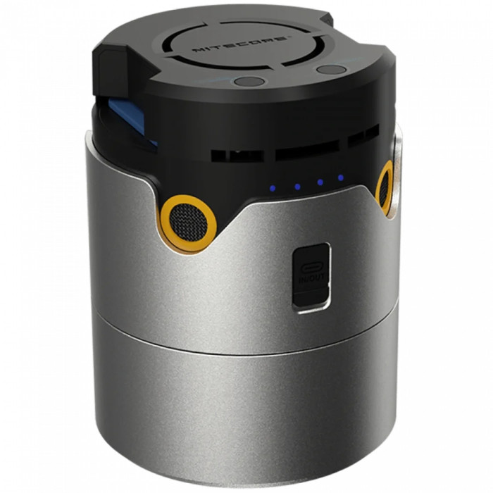 2в1 - Фумігатор бездротовий + Power Bank Nitecore EMR30 (нагрівання та ультразвук) 