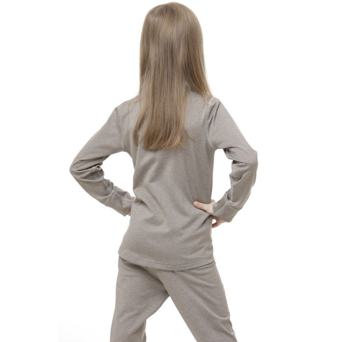 Термофутболка для Turbat Yeti Top Kids Steeple Gray-104-сірий-KID 