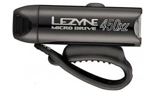 Комплект велофар Lezyne MICRO 450xl /MICRO PAIR чорний 450/30 люменів Y10 