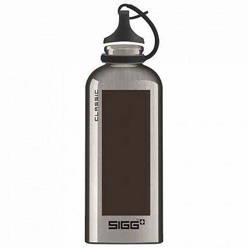 Пляшка для води SIGG Classic Accent, 0.6 л (чорна) 