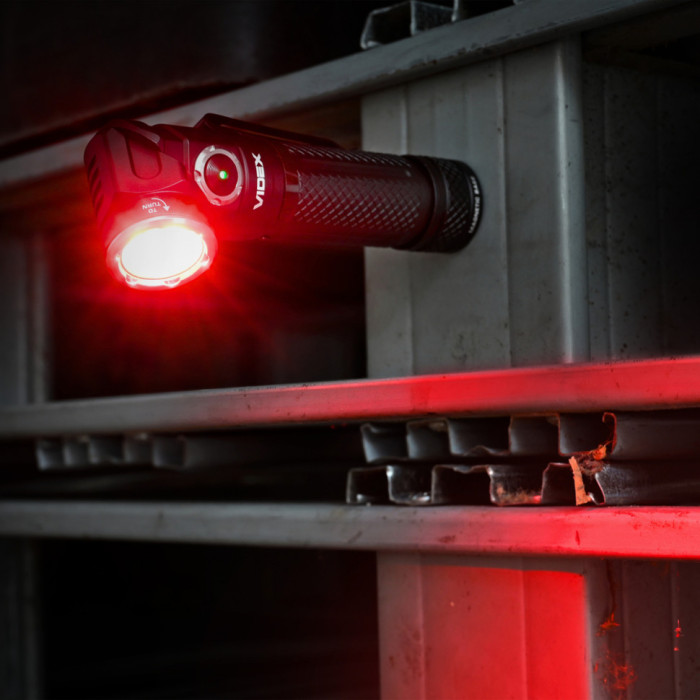 Портативний світлодіодний ліхтарик VIDEX VLF-A232R 1000Lm 5000K (Відкрита упаковка / потертості на корпусі / заміна діода) 