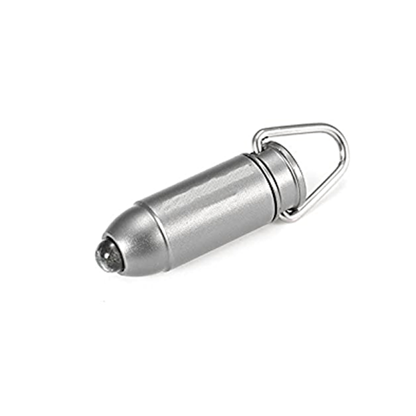 Ліхтар Mateminсo BL01 Bullet 45LM LED Keychain, сріблястий 