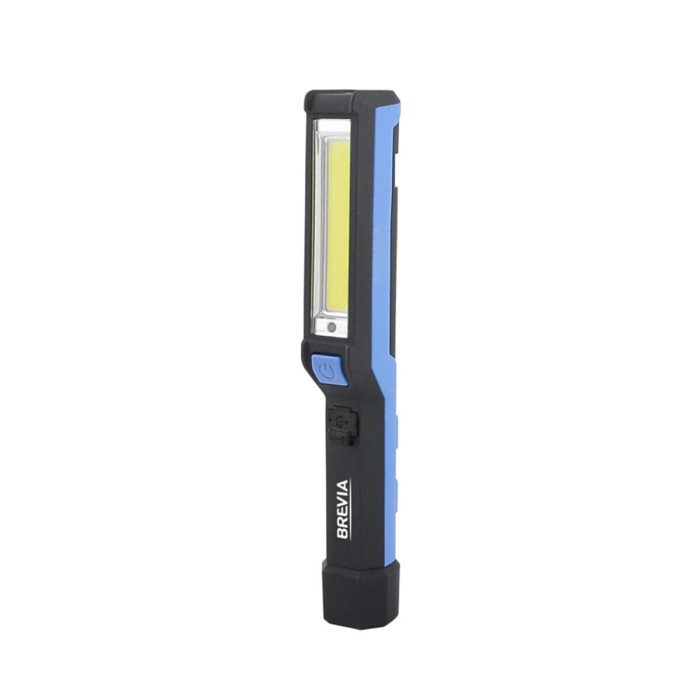 Ліхтар інспекційний Brevia LED Pen Light 2W COB+1W LED 150lm 900mAh microUSB 