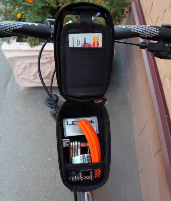 Сумка на раму Lezyne SMART ENERGY CADDY 0,4 л Y13 чорний 