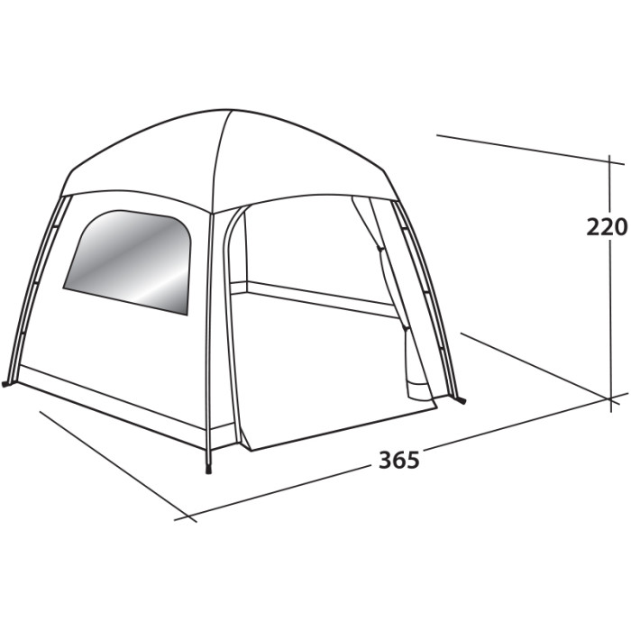 Намет Easy Camp Moonlight Yurt Grey (120382) 