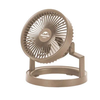 Вентилятор-лампа Naturehike NH21ZM003, бежевий (відновлений/ відсутній гачок кріплення)