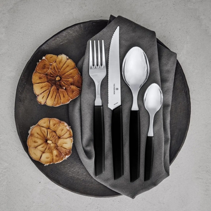 Кухонна вилка Swiss Modern Table 20см із чорн. ручкою 