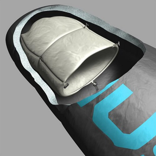 Спальний мішок Husky Emotion -22, лівий 