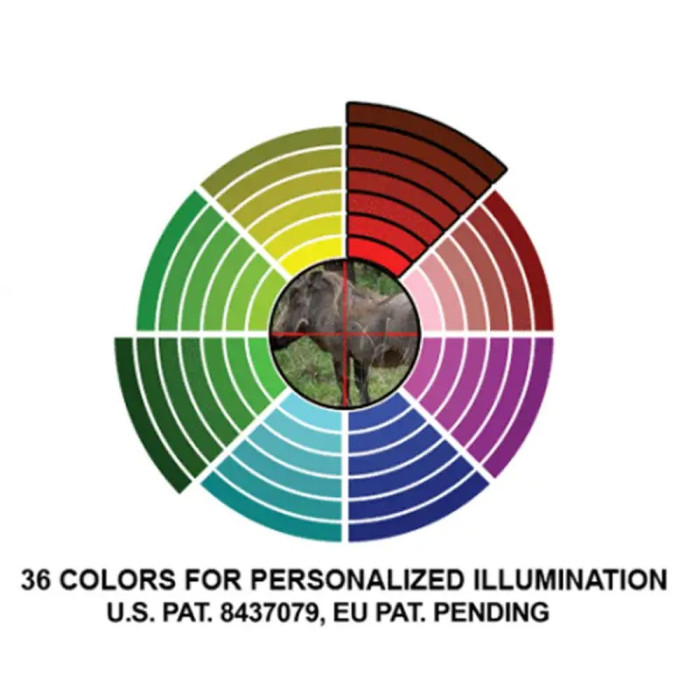 Приціл оптичний Leapers UTG True Hunter 3-9x40 AO 1" сітка Mil-Dot з підсвічуванням 